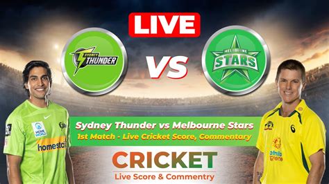 bbl live score 2021|Sydney Thunder vs Melbourne Stars, 10th Match .